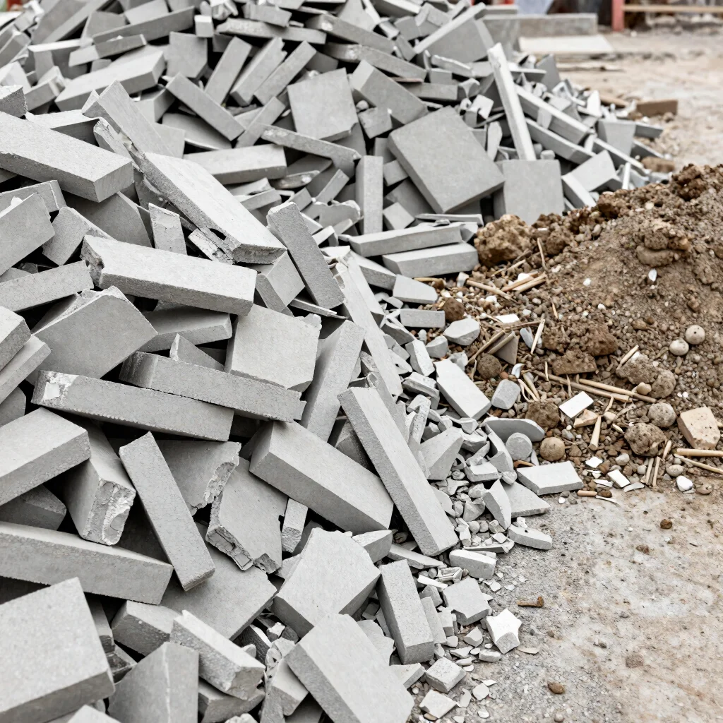Concrete Scrap Starts With a Clean Sort